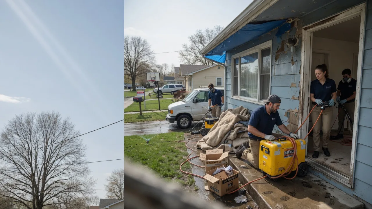 Basement Flood Cleanup in Collinwood, TN near me